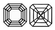 ideal cut asscher